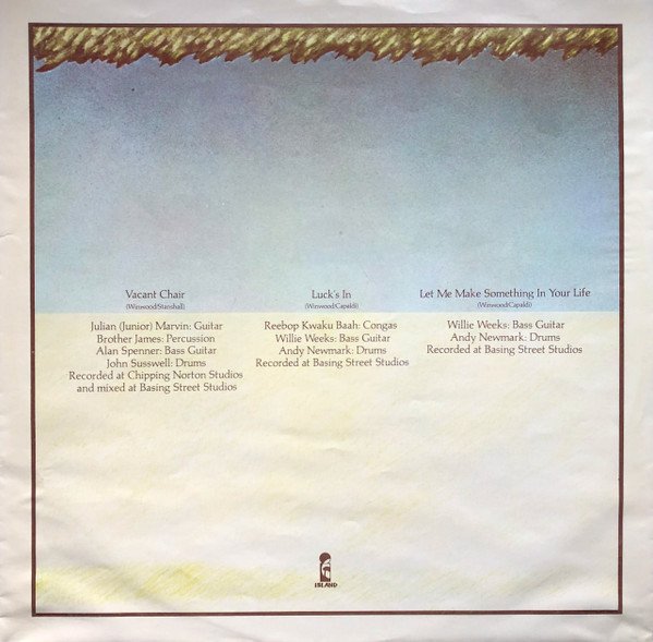 Folk Rock, LP, Steve Winwood, Vocal | Historia Nuestra