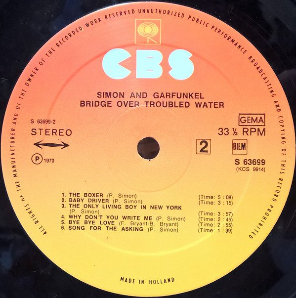 Folk Rock, LP, Simon And Garfunkel*, Soft Rock | Historia Nuestra