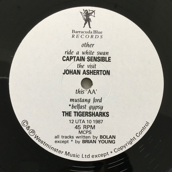 12 inch, Captain Sensible / Johan Asherton / The Tigersharks, Folk Rock, Glam | Historia Nuestra