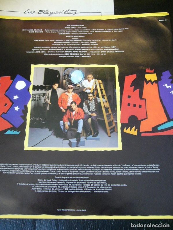 Los Elegantes, LP, Pop Rock | Historia Nuestra