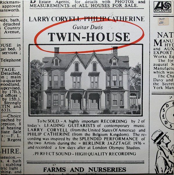 Larry Coryell & Philip Catherine, LP, Post Bop | Historia Nuestra