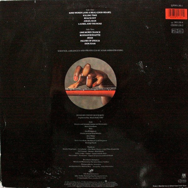 Joan Armatrading, LP, Pop Rock | Historia Nuestra