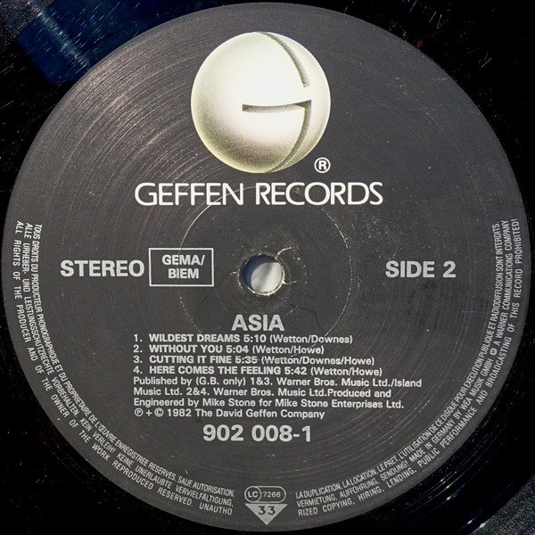 Arena Rock, Asia, LP, Pop Rock, Prog Rock | Historia Nuestra