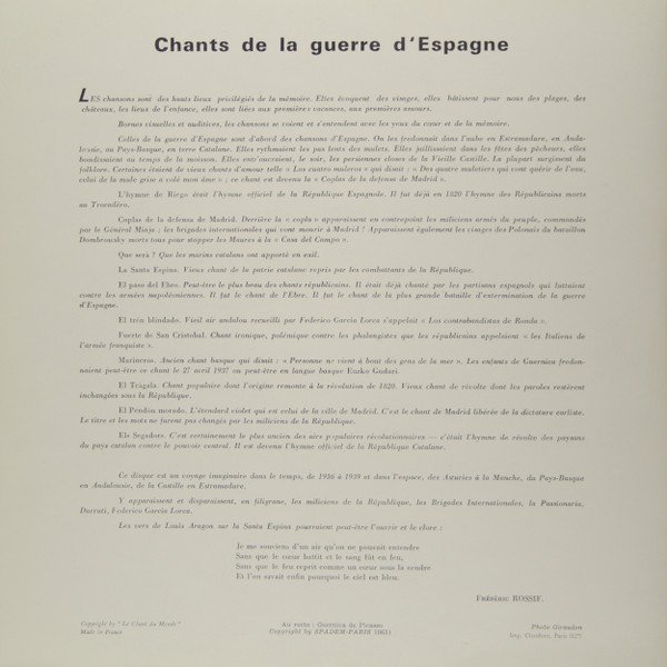 LP, Marches, Various | Historia Nuestra