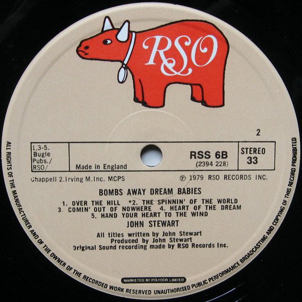 Folk Rock, John Stewart, LP, Pop Rock, Soft Rock | Historia Nuestra