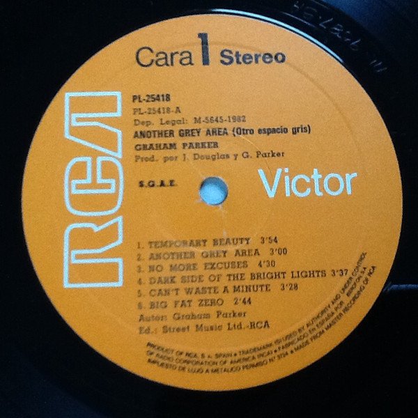 Graham Parker, LP, Soft Rock, Synthpop | Historia Nuestra