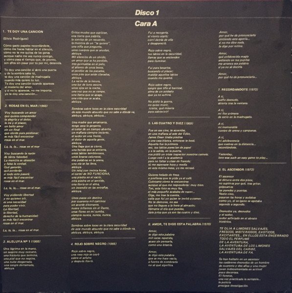 Ballad, LP, Luis Eduardo Aute | Historia Nuestra