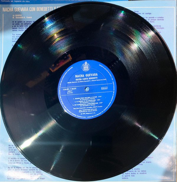 LP, Music Hall, Nacha Guevara Con Benedetti* Y Favero*, Poetry | Historia Nuestra