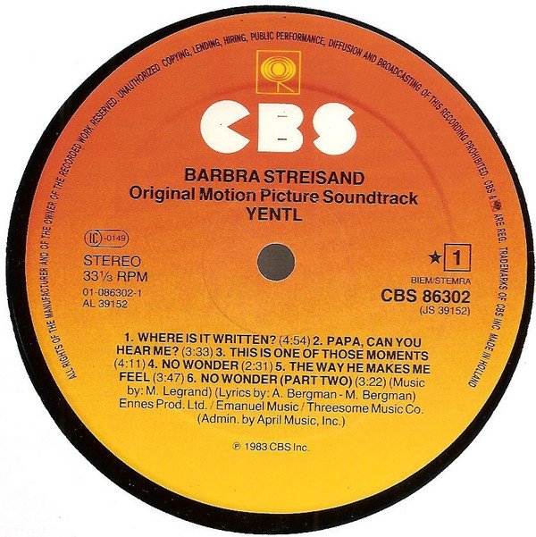 Ni zODc LmpwZWc jpeg, Barbra Streisand, Historia Nuestra