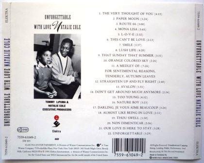Ballad, CD, Easy Listening, Natalie Cole, Swing, Vocal | Historia Nuestra