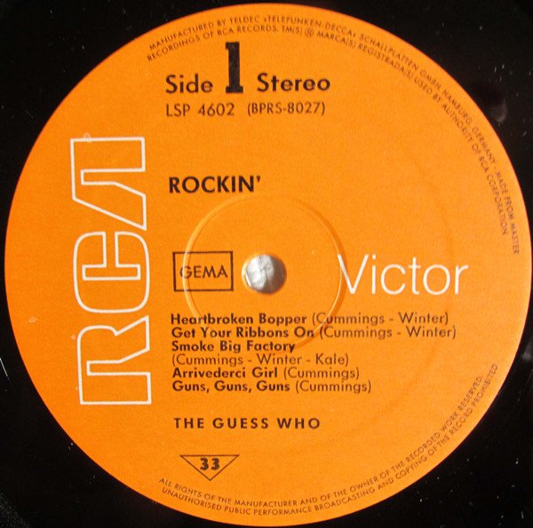 Classic Rock, LP, The Guess Who | Historia Nuestra
