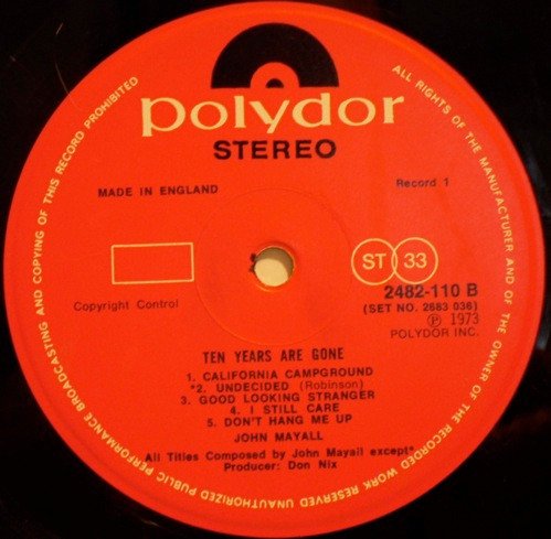 Ni qcGVn jpeg, John Mayall, Historia Nuestra