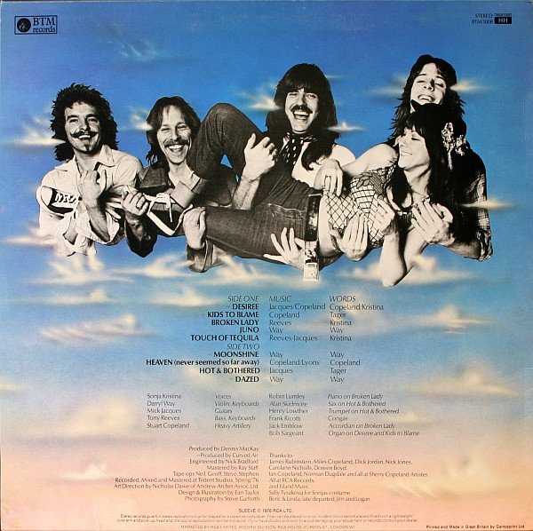 Curved Air, LP, Prog Rock | Historia Nuestra