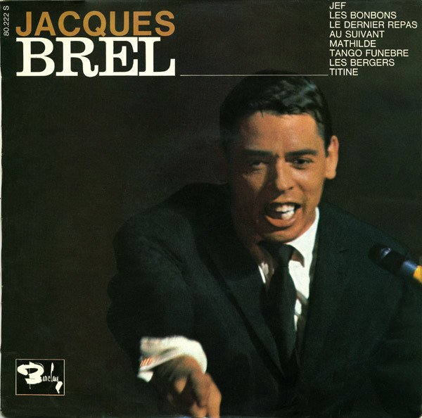 10 inch, Chanson, Jacques Brel | Historia Nuestra