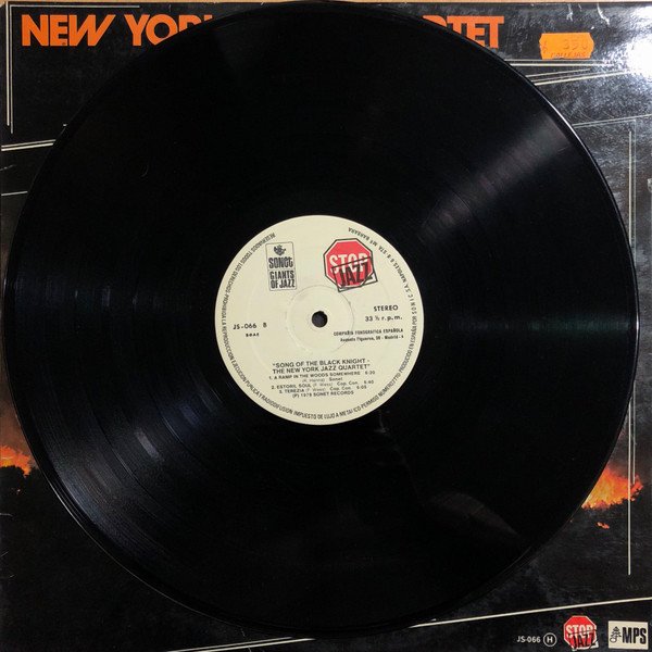 Bop, LP, New York Jazz Quartet | Historia Nuestra
