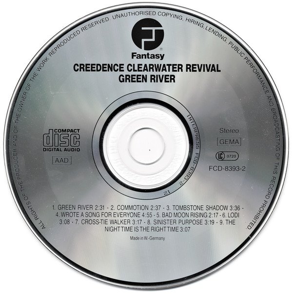 CD, Classic Rock, Creedence Clearwater Revival | Historia Nuestra