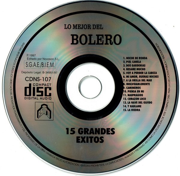 Various 30 Boleros Inolvidables-2xCD | CDs de Música | Historia Nuestra Bolero, CD, Various | Historia Nuestra