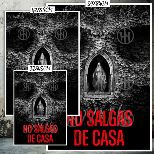 Hanna Poster Castle Rock de Historia Nuestra, No salgas de casa-El Póster Personalizado, Historia Nuestra