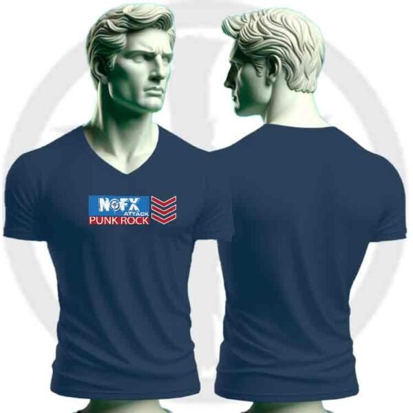 Nofx Musica Azul Marino, Nofx Camiseta unisex manga corta, Historia Nuestra
