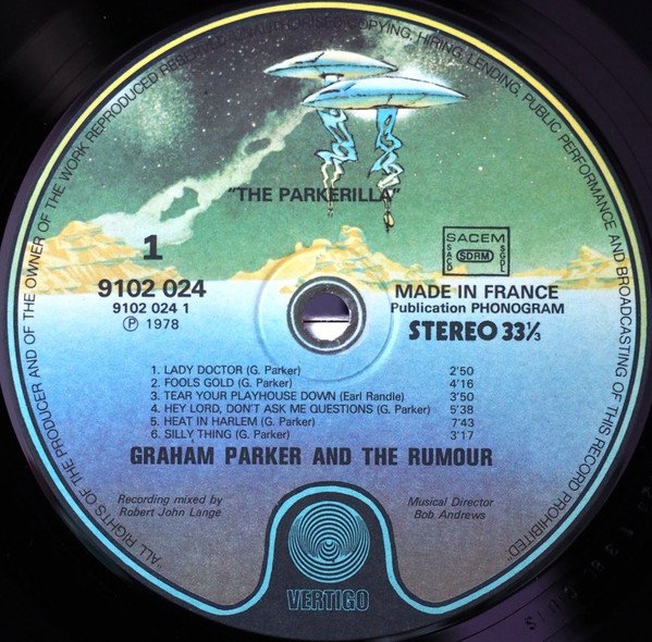 Ny MTQ LmpwZWc jpeg, Graham Parker And The Rumour, Historia Nuestra