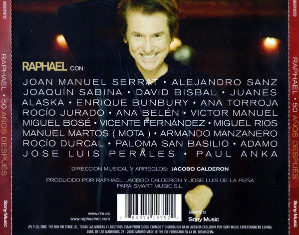 Ballad, CD, Raphael | Historia Nuestra