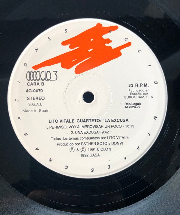 Contemporary Jazz, Lito Vitale Cuarteto, LP | Historia Nuestra
