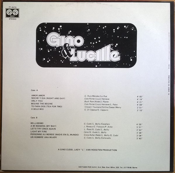 Disco, Gino & Lucille, LP | Historia Nuestra