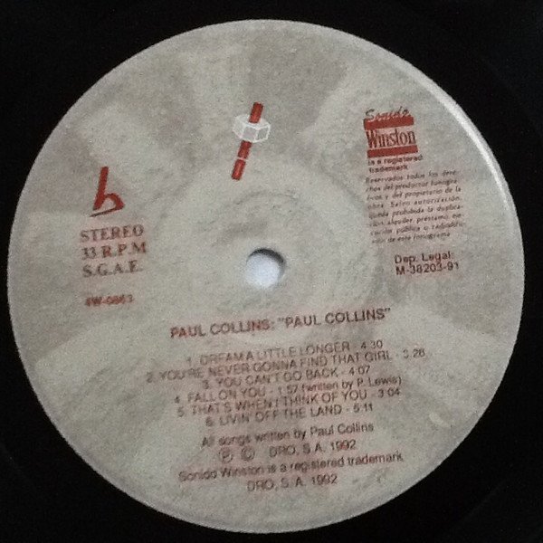 LP, Paul Collins | Historia Nuestra