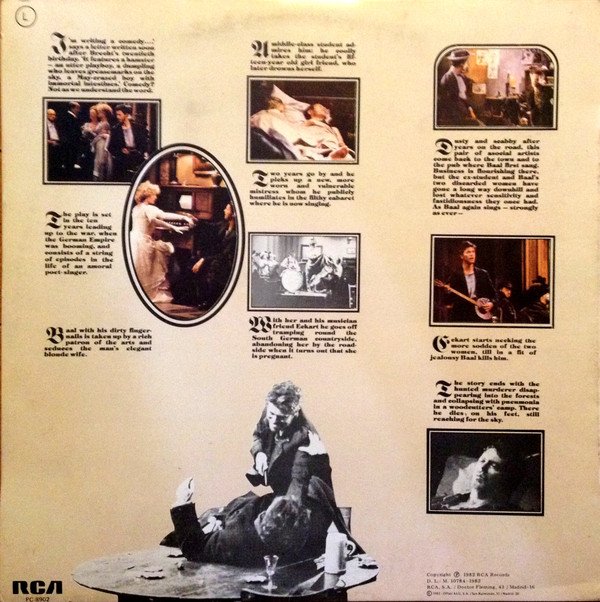 12 inch, Art Rock, Ballad, Chanson, David Bowie | Historia Nuestra