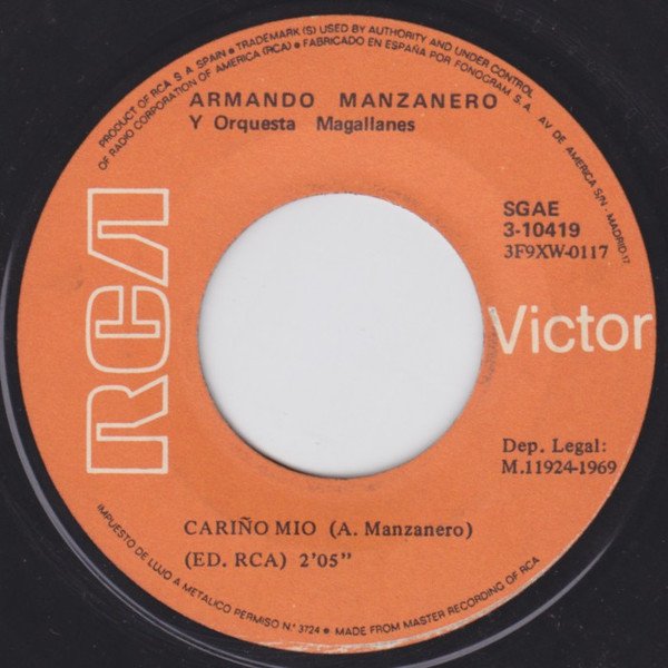 7 inch, Armando Manzanero | Historia Nuestra