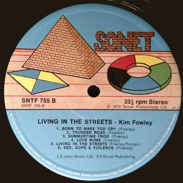 Classic Rock, Garage Rock, Glam, Kim Fowley, LP | Historia Nuestra
