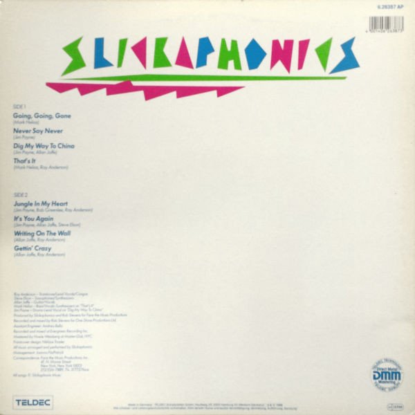 Fusion, JazzFunk, LP, Slickaphonics | Historia Nuestra