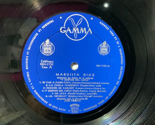 Flamenco, LP, Marujita Díaz*, Tango | Historia Nuestra