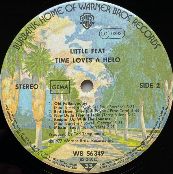 Blues Rock, Country Blues, Funk, Fusion, JazzRock, Little Feat, LP | Historia Nuestra