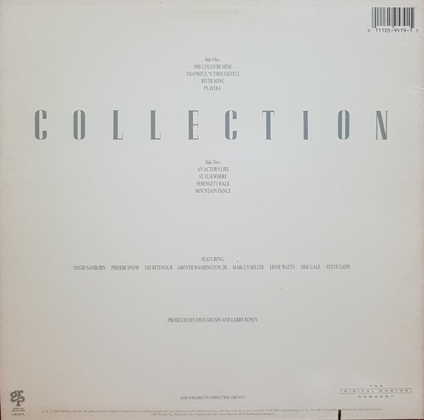 Dave Grusin, LP, Smooth Jazz | Historia Nuestra