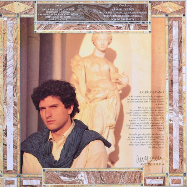 Carlos Cano, Copla, LP | Historia Nuestra