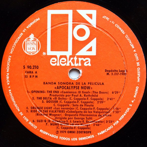 Carmine Coppola And Francis Coppola*, LP, Soundtrack | Historia Nuestra
