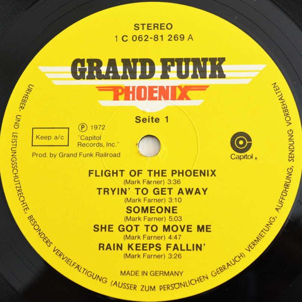 Blues Rock, Classic Rock, Funk, Grand Funk*, Hard Rock, LP, Prog Rock, Psychedelic Rock, Rock Roll | Historia Nuestra