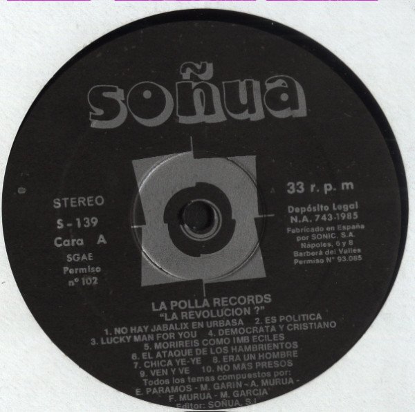 La Polla Records, LP, Punk | Historia Nuestra