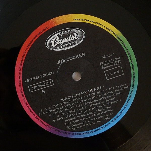 Joe Cocker, LP, Pop Rock | Historia Nuestra