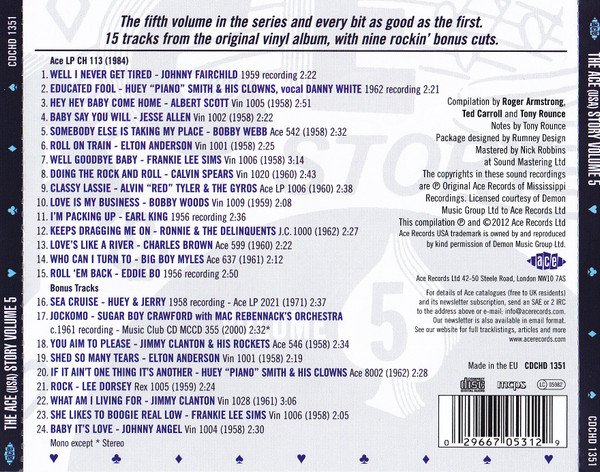 CD, Rhythm Blues, Rock Roll, Various | Historia Nuestra