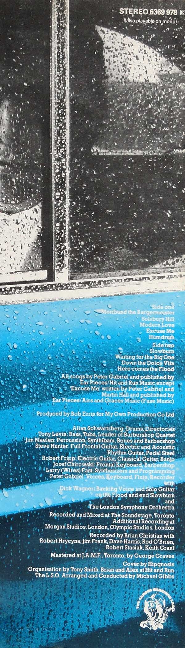 Art Rock, LP, Peter Gabriel | Historia Nuestra
