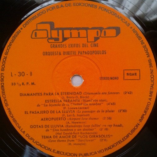 LP, Modern, Orquesta Dimitri Papadopoulos | Historia Nuestra