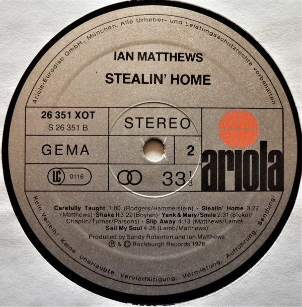 Ian Matthews*, LP | Historia Nuestra