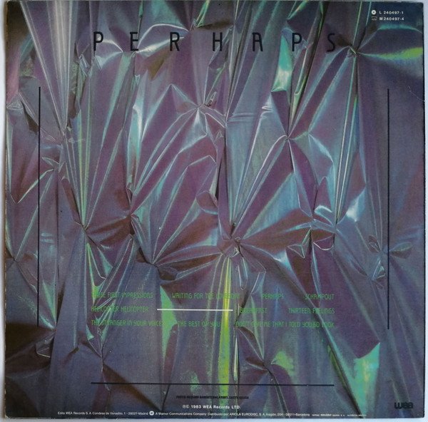 LP, Synthpop, The Associates | Historia Nuestra
