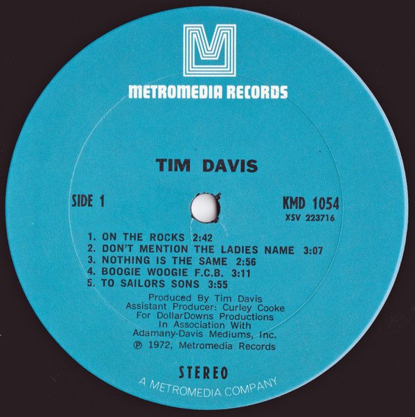 Blues Rock, LP, Psychedelic Rock, Tim Davis | Historia Nuestra