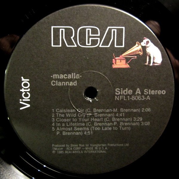 Celtic, Clannad, Folk, Folk Rock, LP | Historia Nuestra