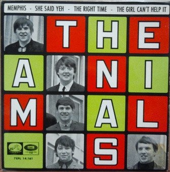 7 inch, Beat, Mod, The Animals | Historia Nuestra
