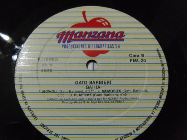 Contemporary Jazz, Free Jazz, Gato Barbieri, Latin Jazz, LP, SoulJazz | Historia Nuestra