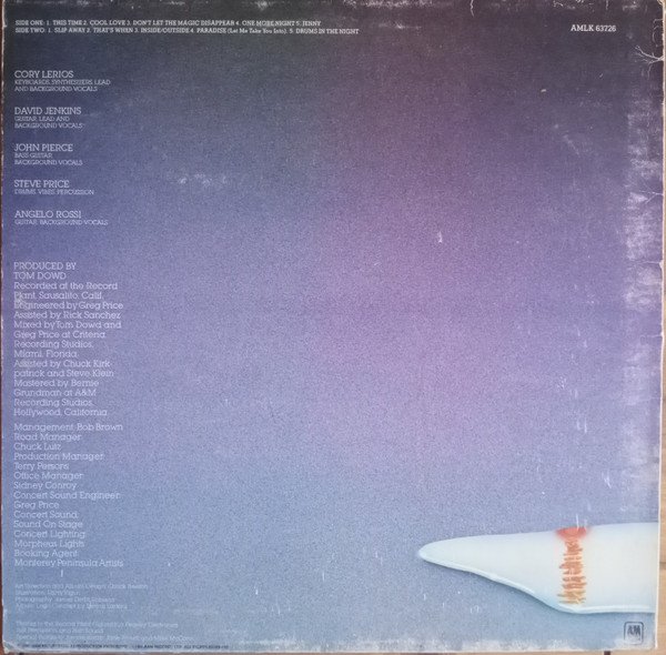 Arena Rock, Fusion, JazzRock, LP, Pablo Cruise | Historia Nuestra
